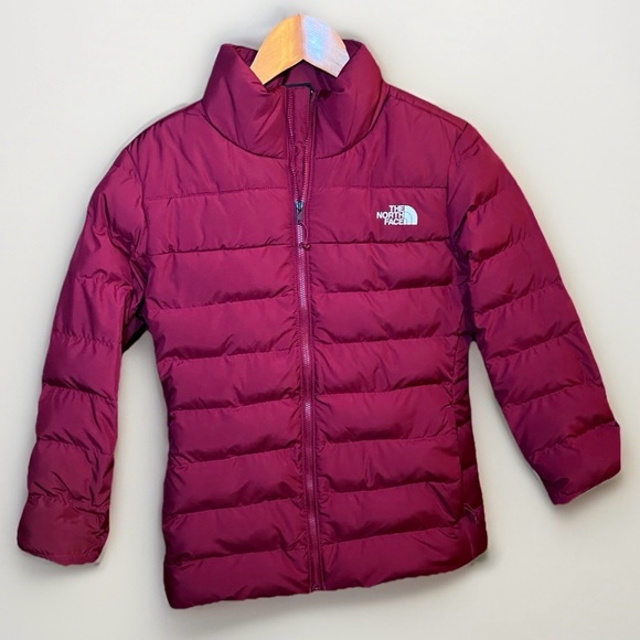 The North Face Women's Size Small Aconcagua 3 Jacket 600 Down Fill Beetroot Red - Picture 1 of 7